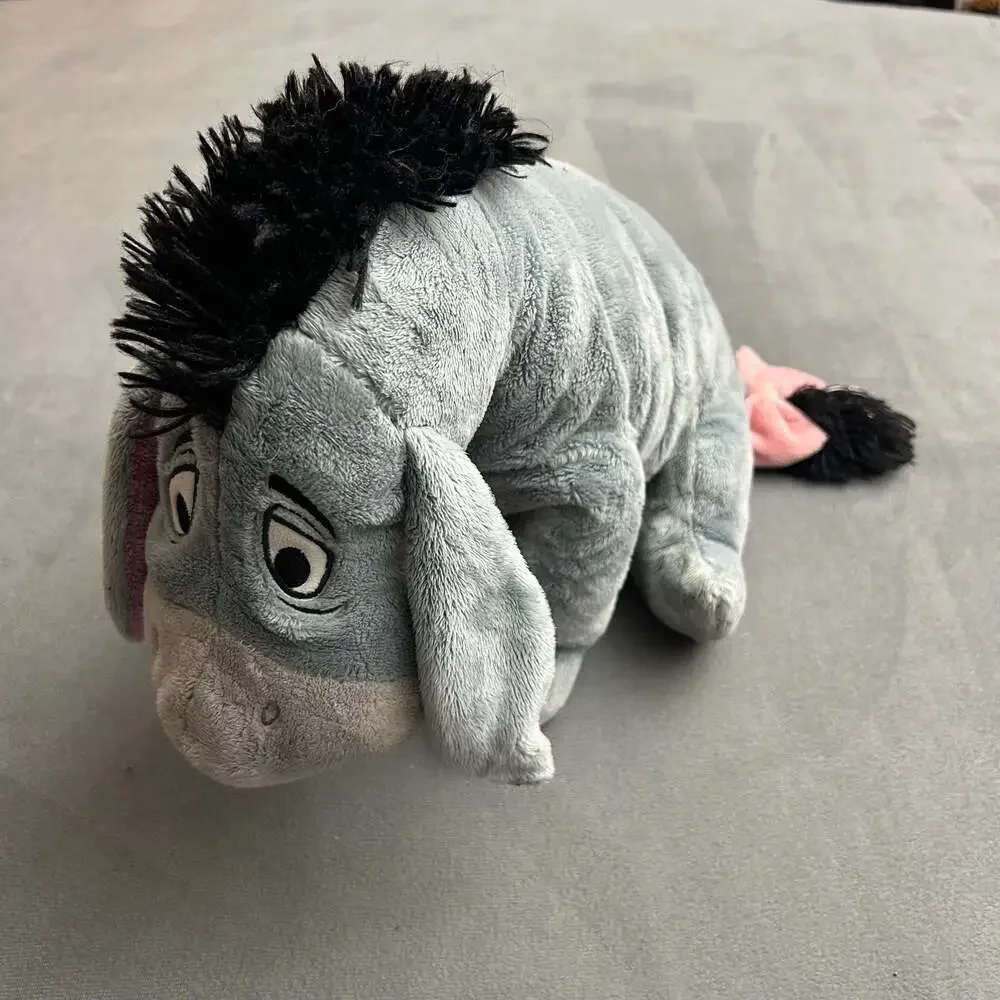 DISNEY PARKS Plush Eeyore With Detach Tail Plush 15